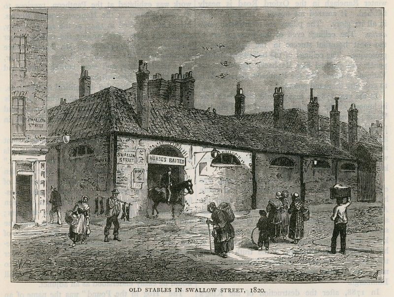 The Old Stables i Swallow Street, London av English School