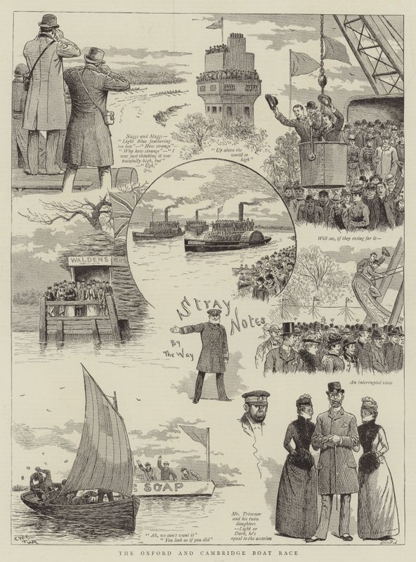The Oxford and Cambridge Boat Race (gravyr) av English School