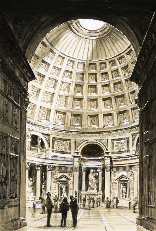 Agrippas Pantheon av English School