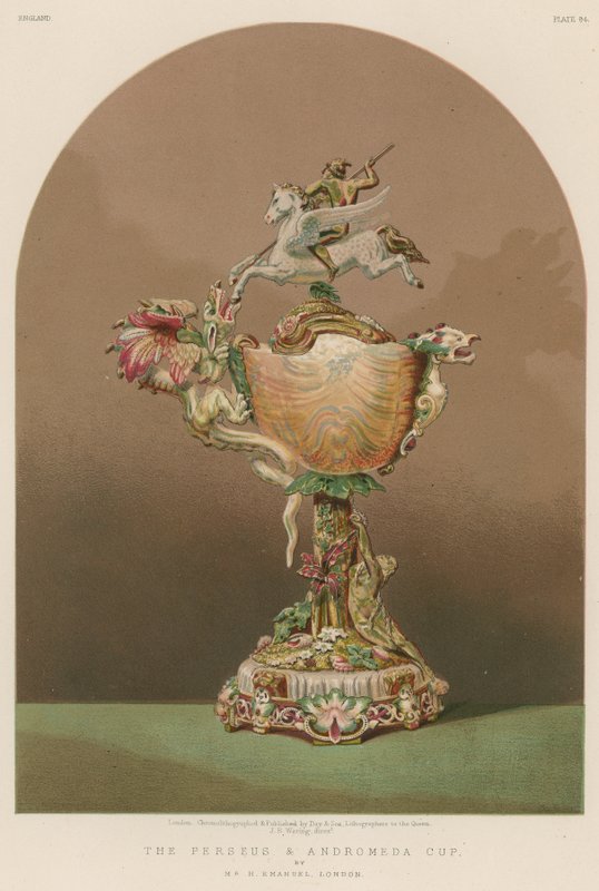 The Perseus and Andromeda Cup av Mr H Emanuel, London av English School