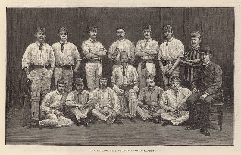 Philadelphia Cricket Team i London av English School