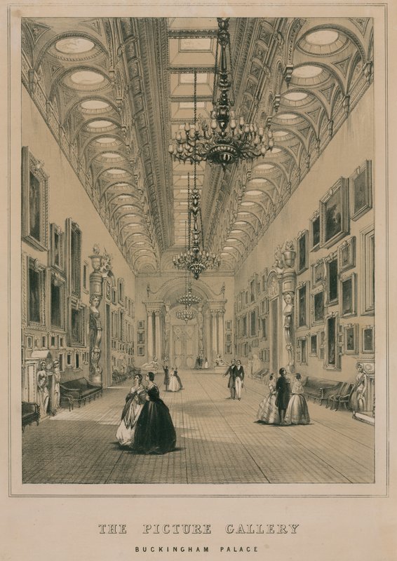 Bildgalleriet, Buckingham Palace av English School