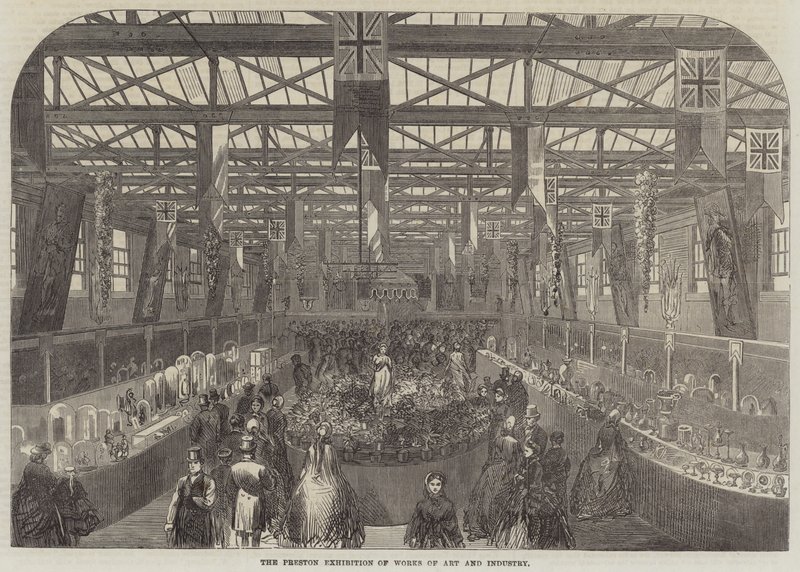 Preston Exhibition of Works of Art and Industry (gravyr) av English School