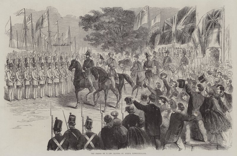 Prinsen av Wales lämnar St John