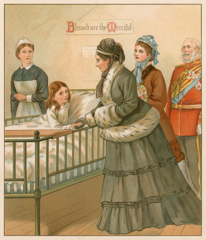 Drottningen på London Hospital av English School