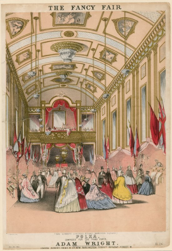 Queens Concert Rooms, Hannover Square av English School