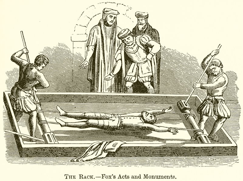 The Rack.--Foxs Acts and Monuments av English School