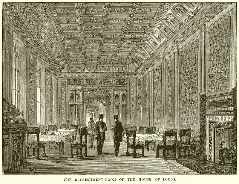 The Refreshment-Room of the House of Lords av English School