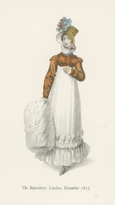 The Repository, London, december 1817 av English School