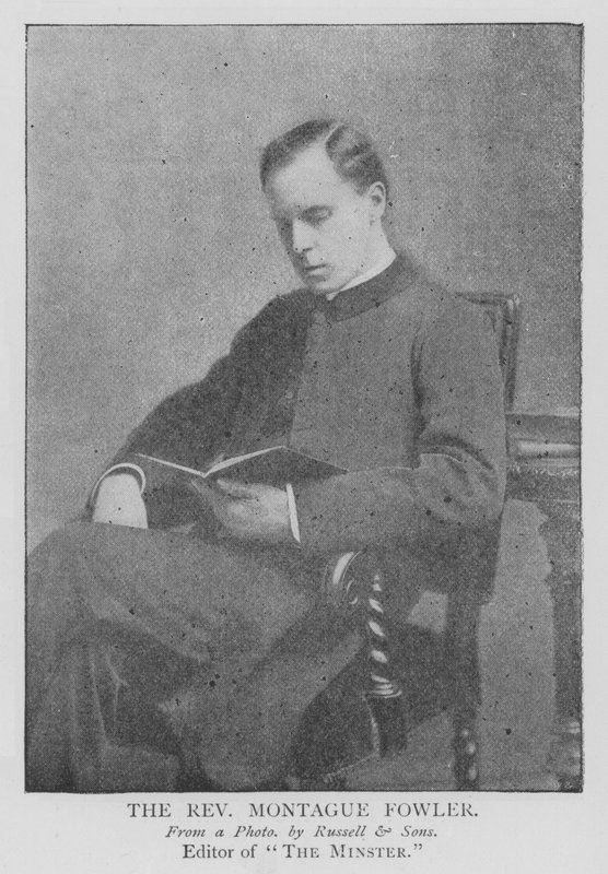 Pastor Montague Fowler (gravyr) av English School