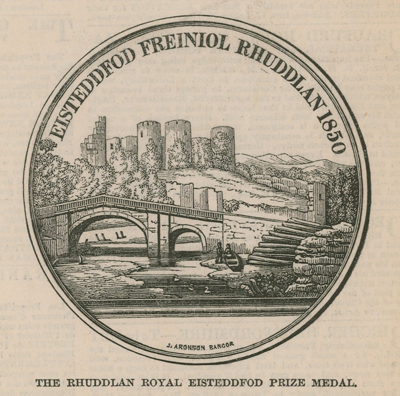Rhuddlan Royal Eisteddfod-prismedaljen av English School