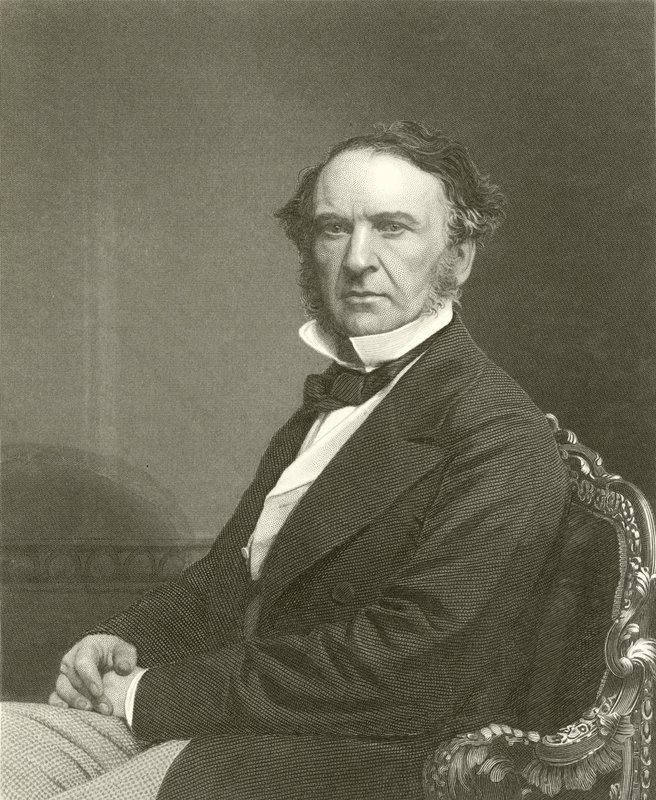 Den högra Hon William Ewart Gladstone av English School