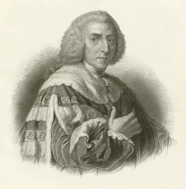 The Right Hon William Pitt, Earl of Chatham av English School