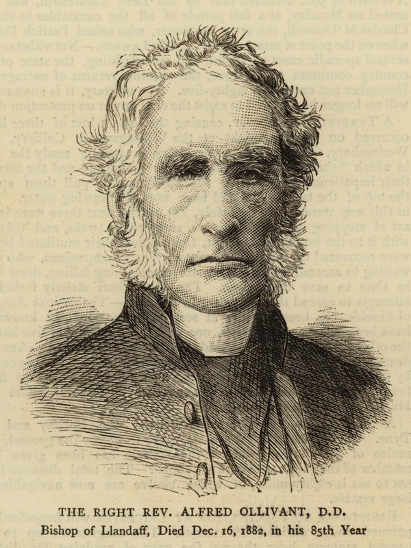Den högvördige Alfred Ollivant, DD (gravyr) av English School