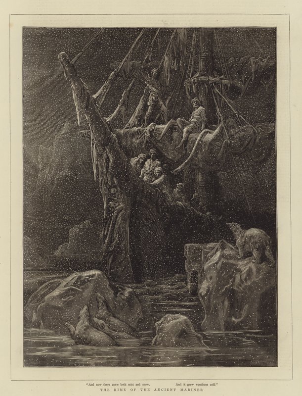 The Rime of the Ancient Mariner (gravyr) av English School