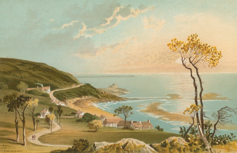 Vägen från Gorey till St. Catherines--Jersey av English School