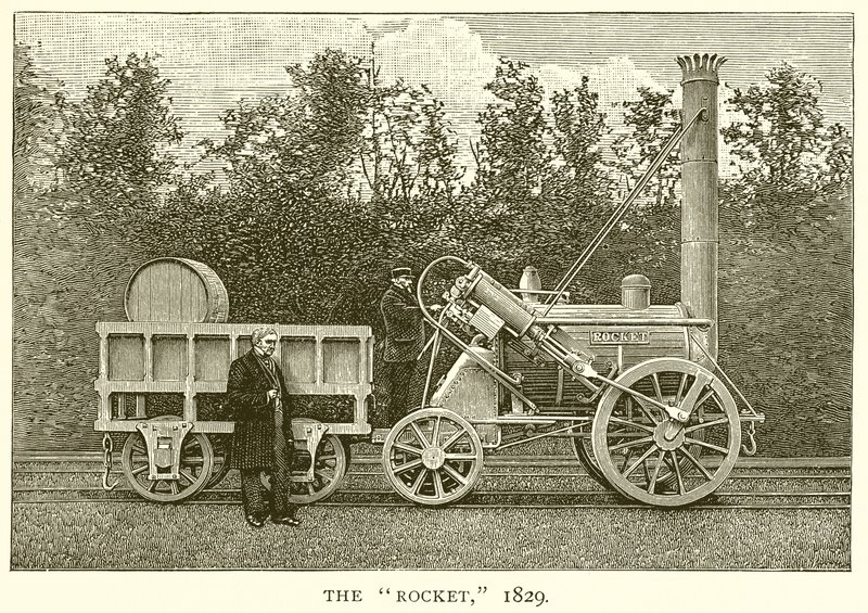 Raketen, 1829 av English School