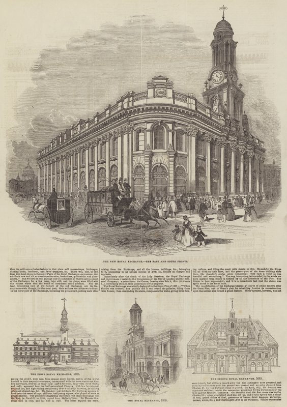 The Royal Exchange (gravyr) av English School