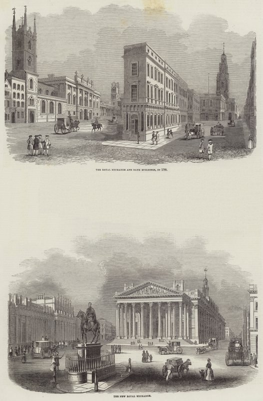The Royal Exchange (gravyr) av English School