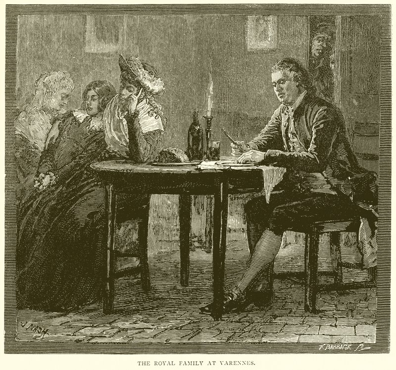 Kungafamiljen i Varennes av English School
