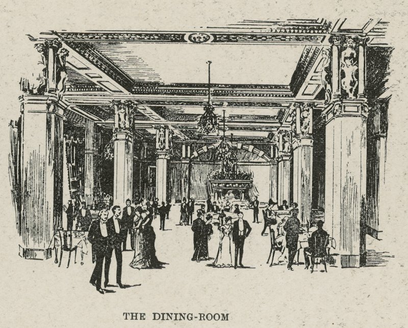 The Russell Hotel, Russell Square: Matsalen av English School
