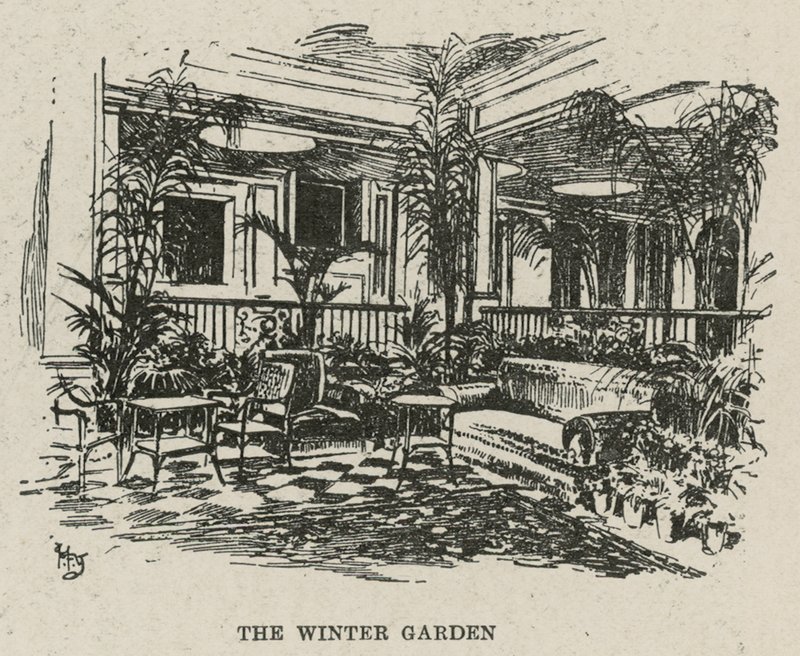 The Russell Hotel, Russell Square: The Winter Garden av English School