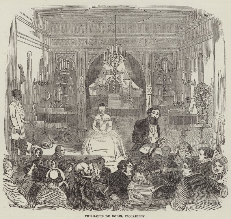 Salle de Robin, Piccadilly (gravyr) av English School