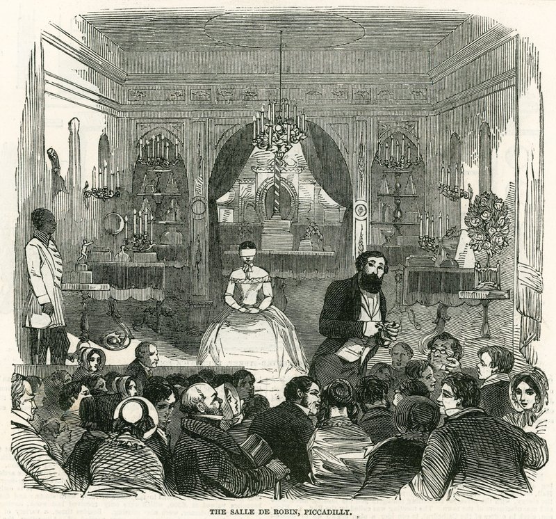 Salle de Robin, Piccadilly, London av English School