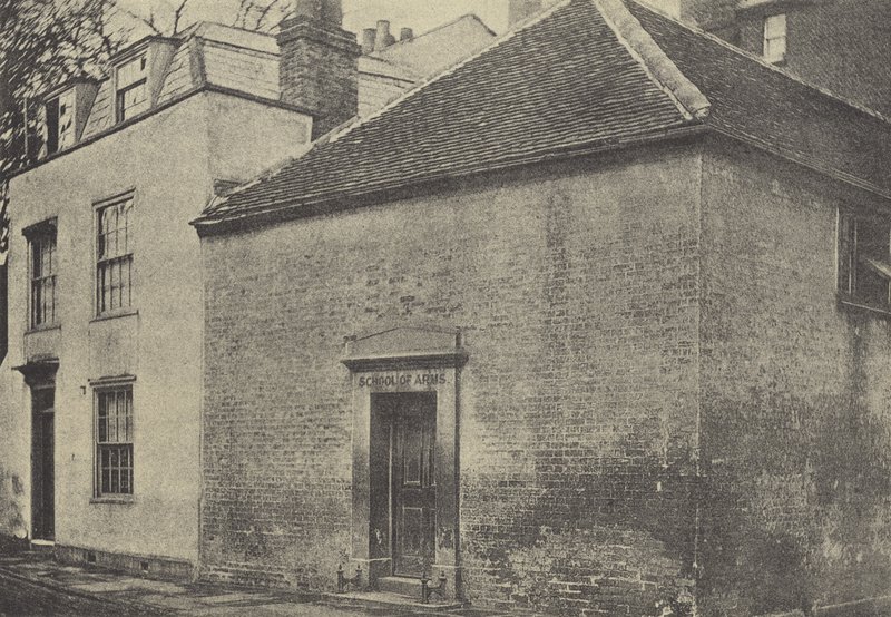 The School of Arms, etc, 1904 (gravyr) av English School