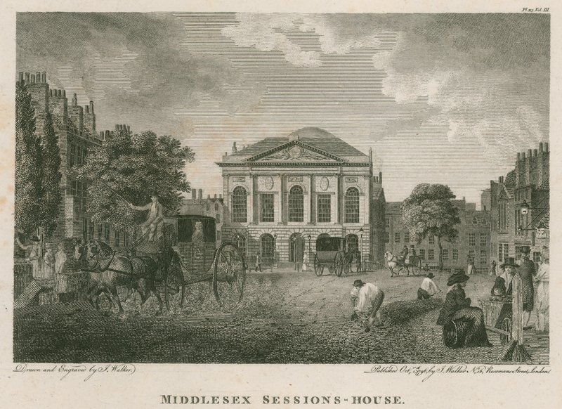 The Sessions House, Clerkenwell av English School