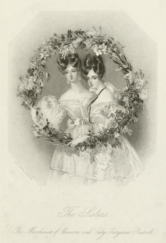 Systrarna, Markioninnan av Abercorn och Lady Georgiana Russell av English School