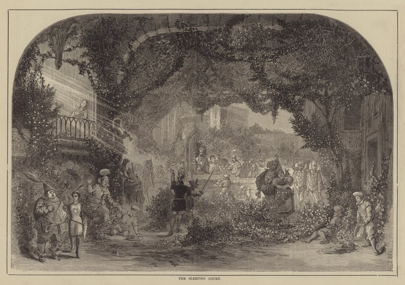 The Sleeping Court (gravyr) av English School