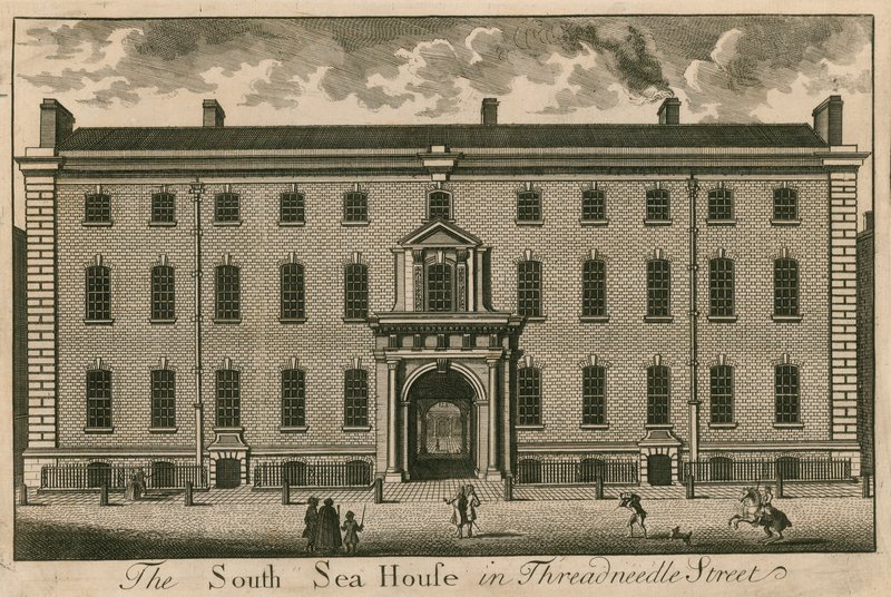 South Sea House i Threadneedle Street, London av English School