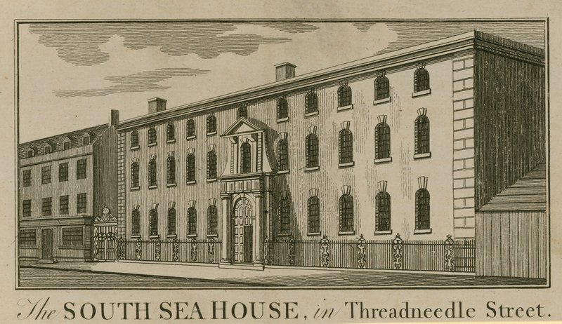 South Sea House i Threadneedle Street, London av English School