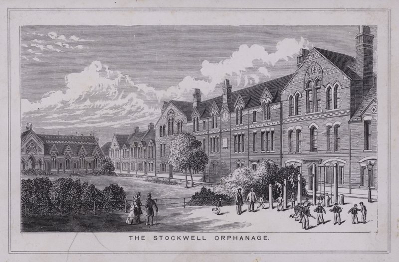 Stockwell Orphanage, London av English School