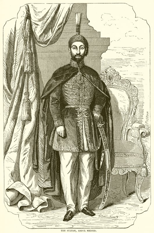 Sultanen, Abdul Medjid av English School