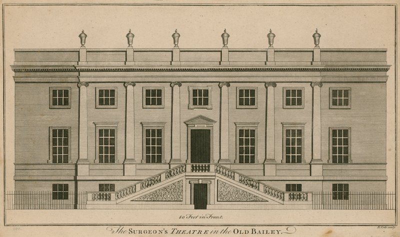 The Surgeons Theatre i Old Bailey, London av English School