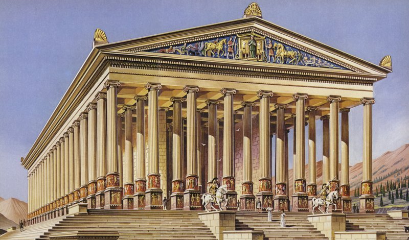 Artemis tempel av English School