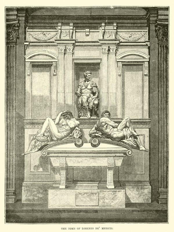 Lorenzo de Medicis grav av English School