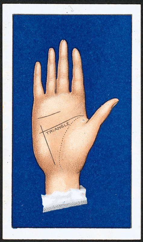 Triangeln (1) (färg litho) av English School