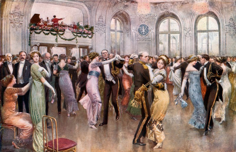 United States Navy League Ball på Savoy av English School
