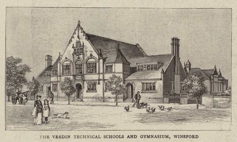 Verdin Technical Schools and Gymnasium, Winsford (gravyr) av English School