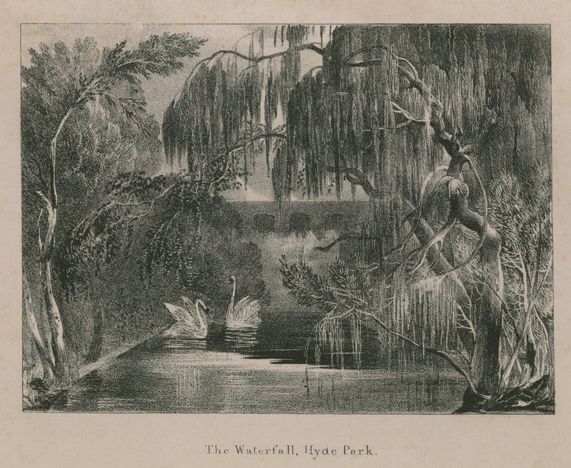 Vattenfallet, Hyde Park, London av English School