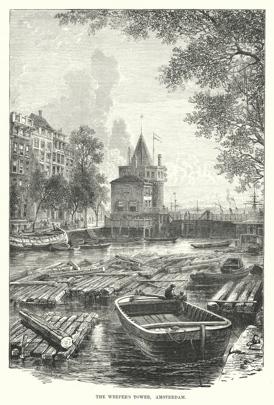 Weepers torn, Amsterdam (gravyr) av English School