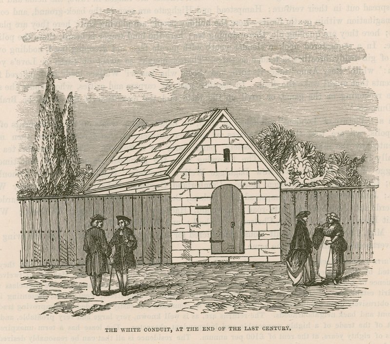 The White Conduit of White Conduit House, Islington, London av English School