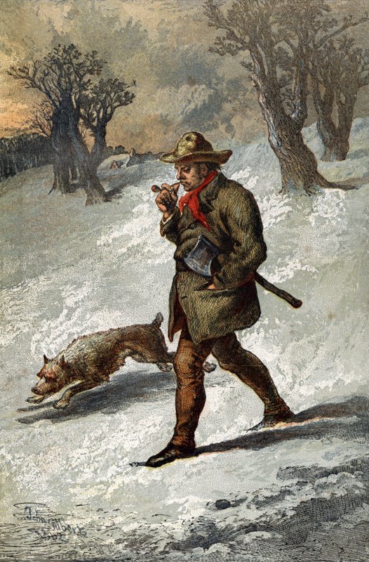 Trämannen och hans hund av English School