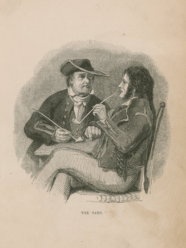 Garnet; illustration från Poor Jack av Frederick Marryat av English School