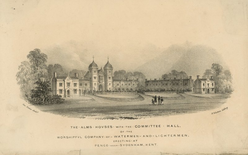 Allmosorna i Worshipful Company of Watermen and Lightermen av English School