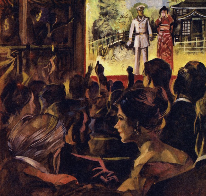 Publiken skrek och väste under debutföreställningen av Madame Butterfly av English School