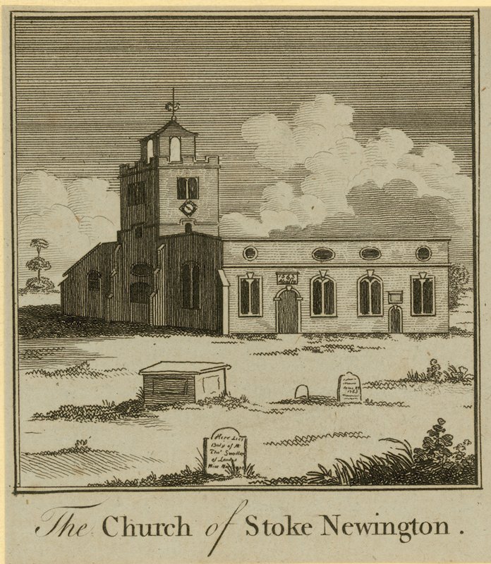 Kyrkan i Stoke Newington av English School